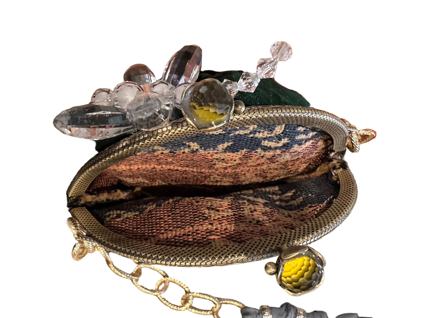 Handmade coin purse necklace