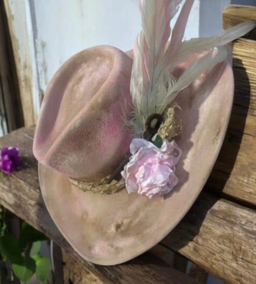 A Rare Bird Pink Lady Hat