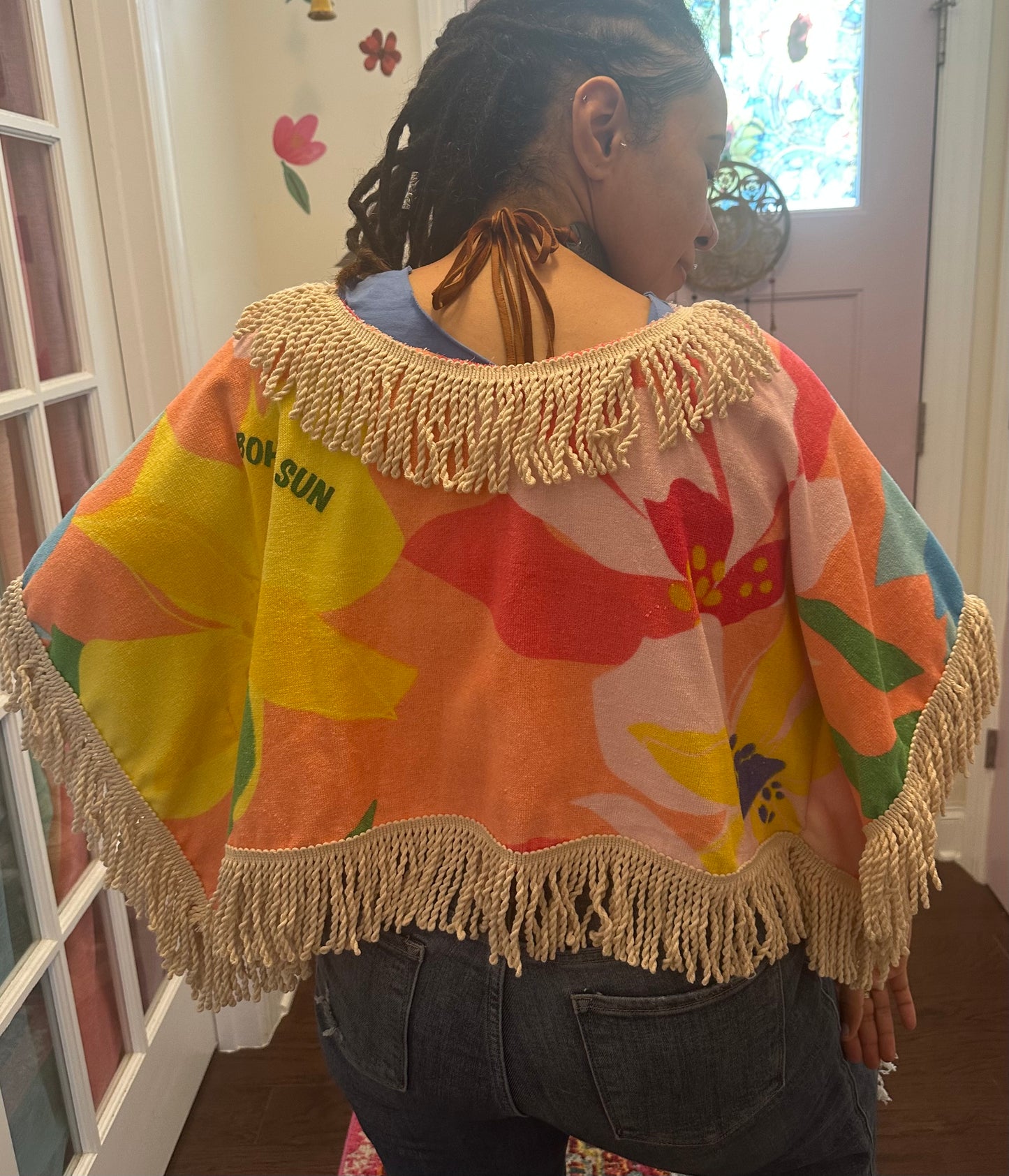Boho Floral Towel Top