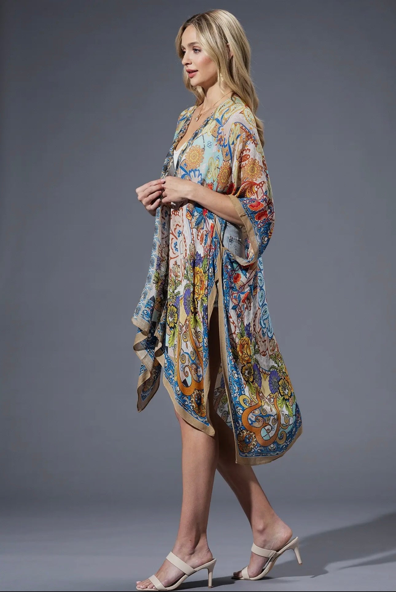 Kimono Blue Mandala
