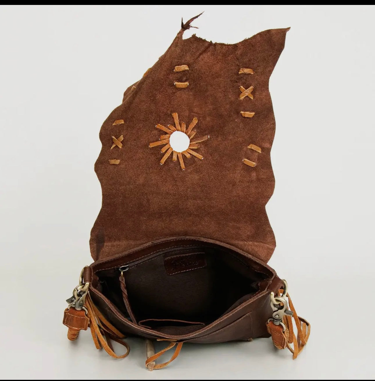 Gypsy Leather Fringe Bag