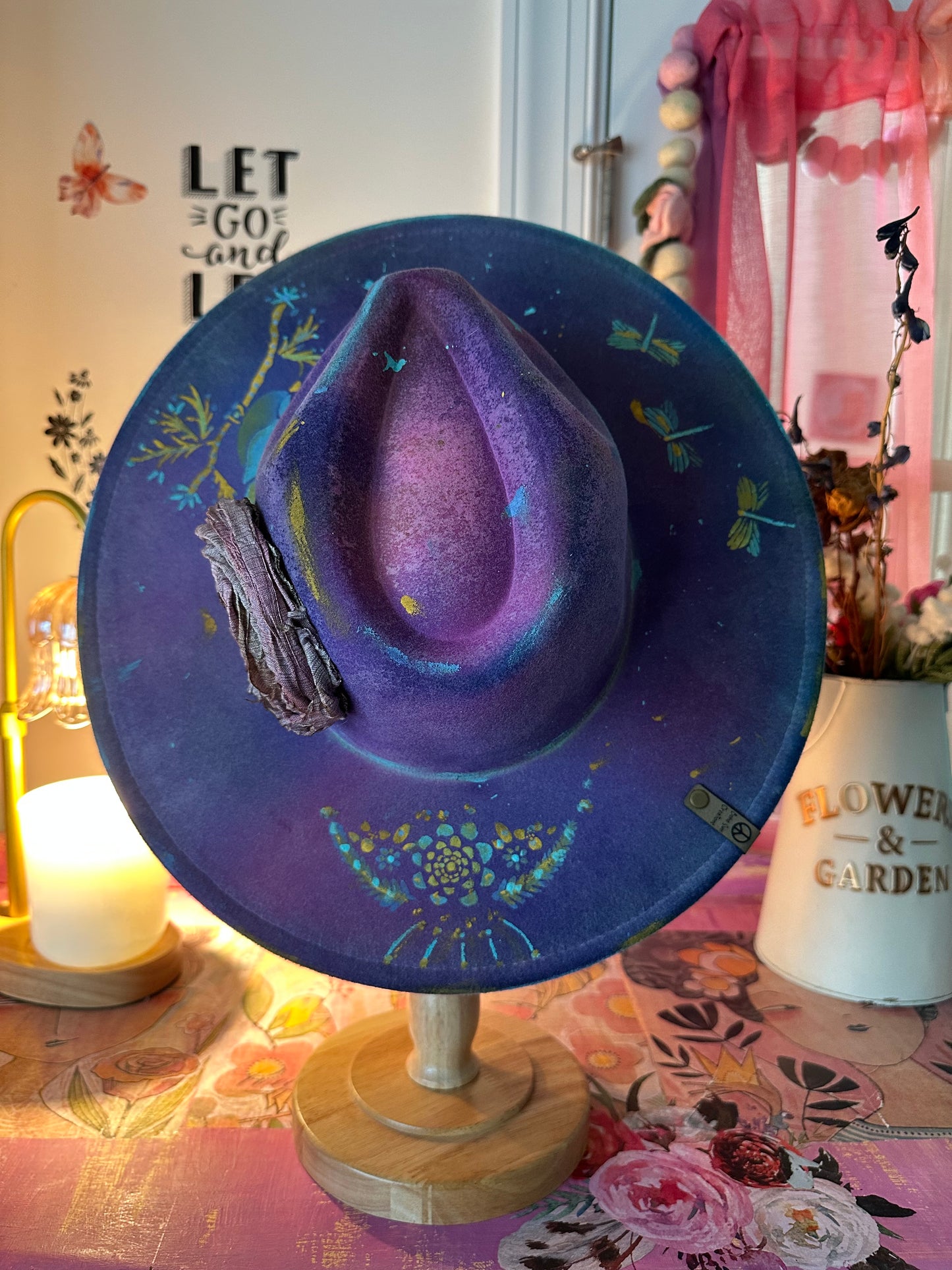 Hand painted Hat