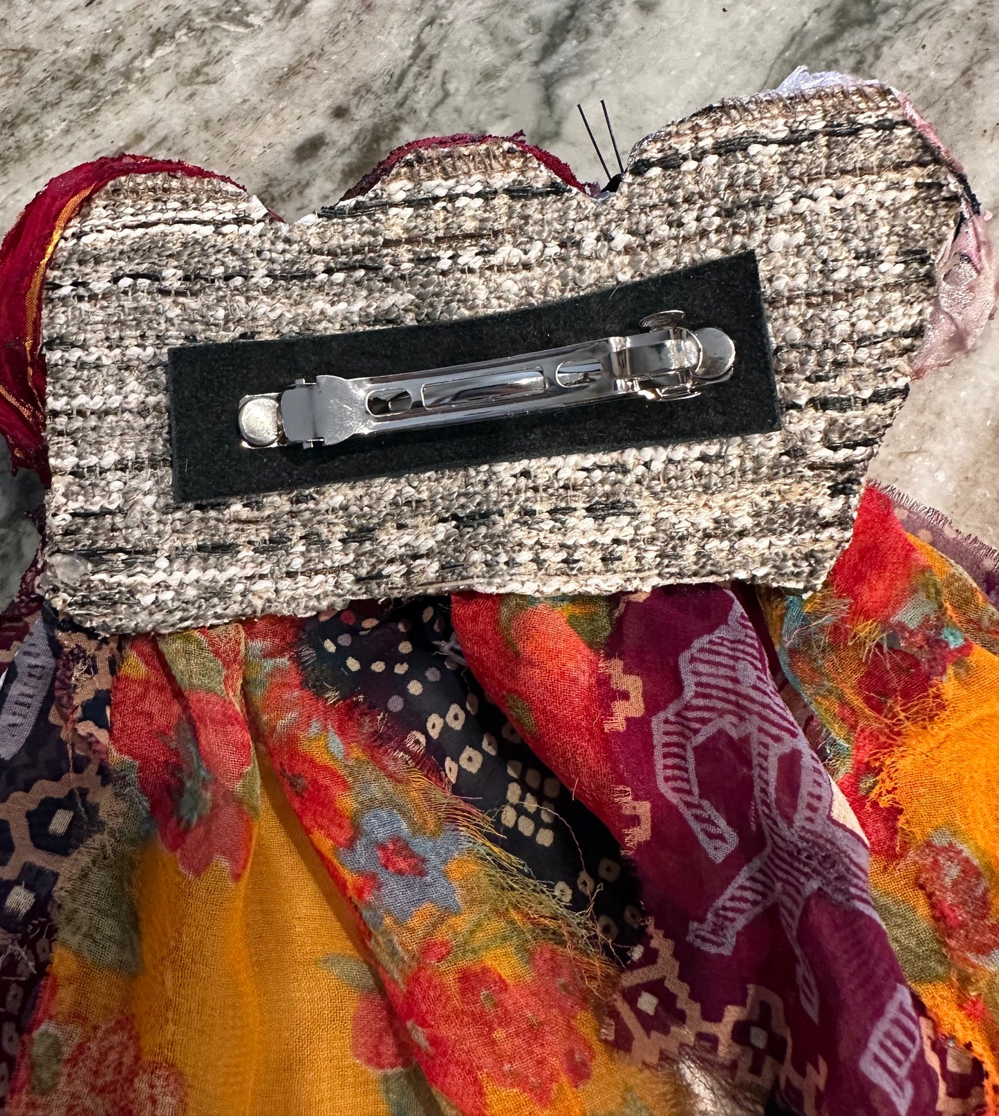 Romantic Boho Hair clip with Fringe