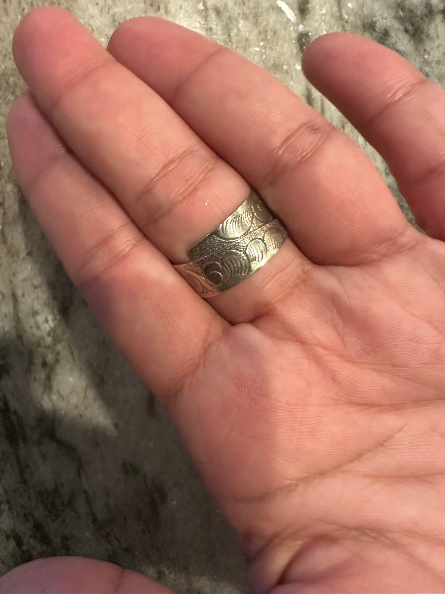 Boho Cross Ring