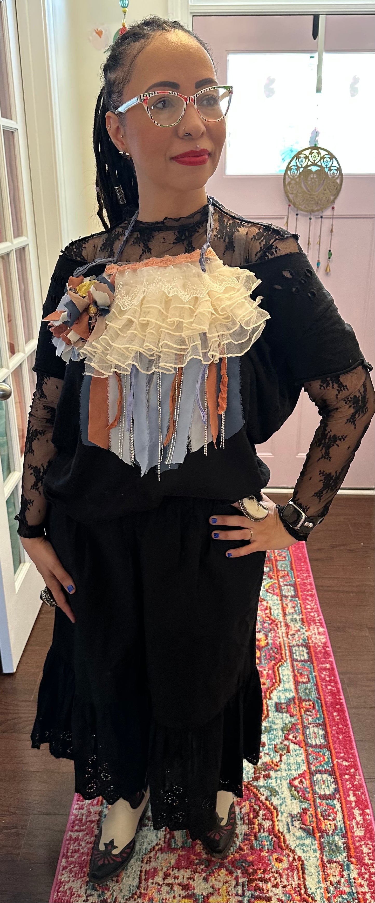 Shabby Boho Bib Necklace