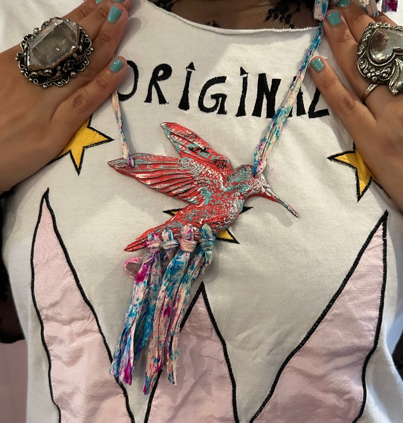 Boho Bird choker