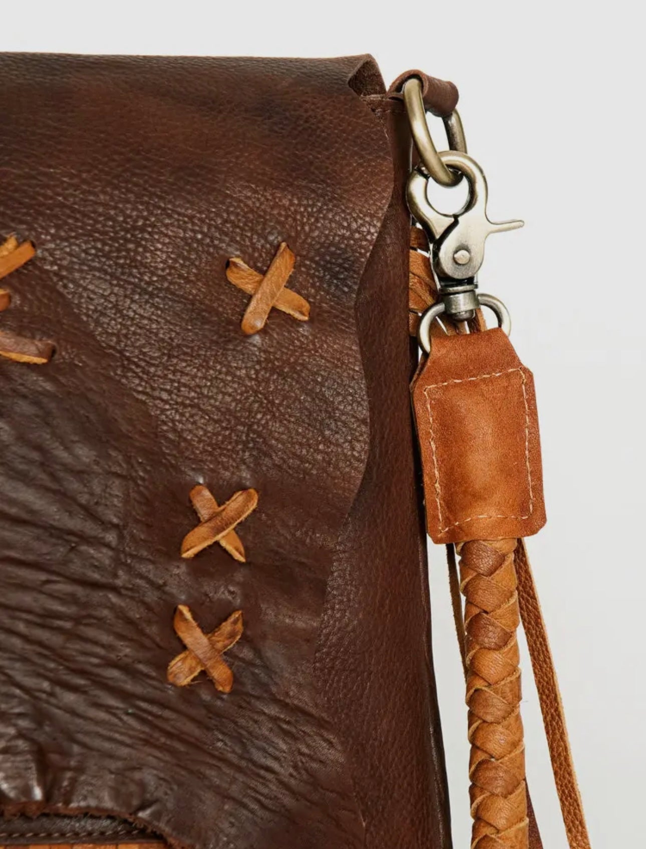 Gypsy Leather Fringe Bag