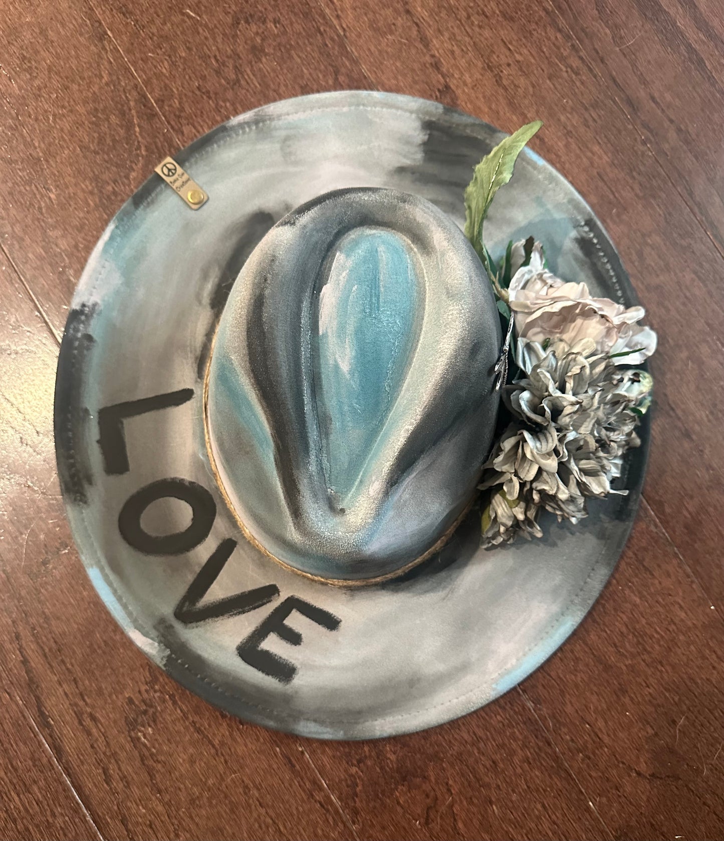 Love Handpainted Hat