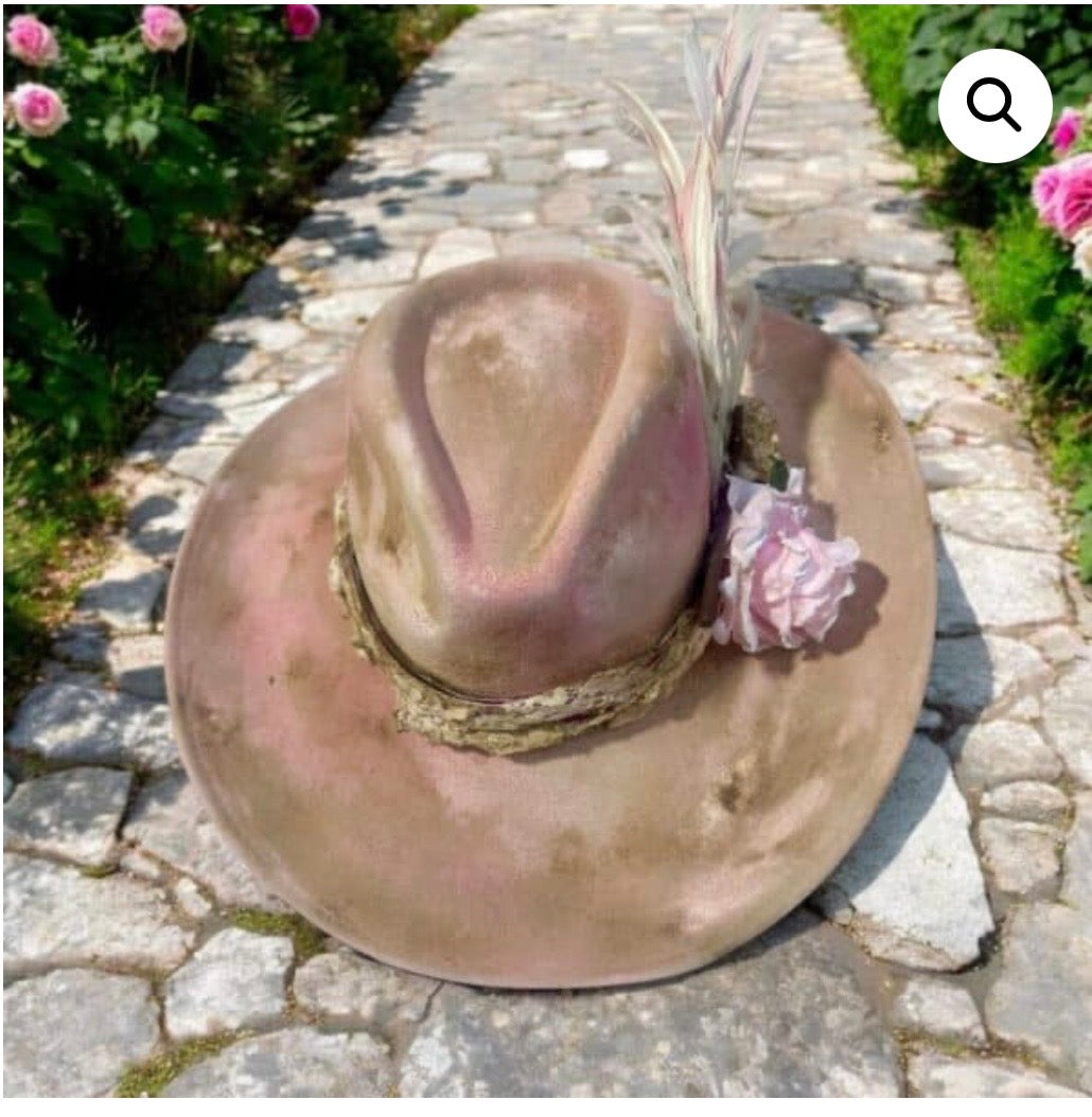 A Rare Bird Pink Lady Hat