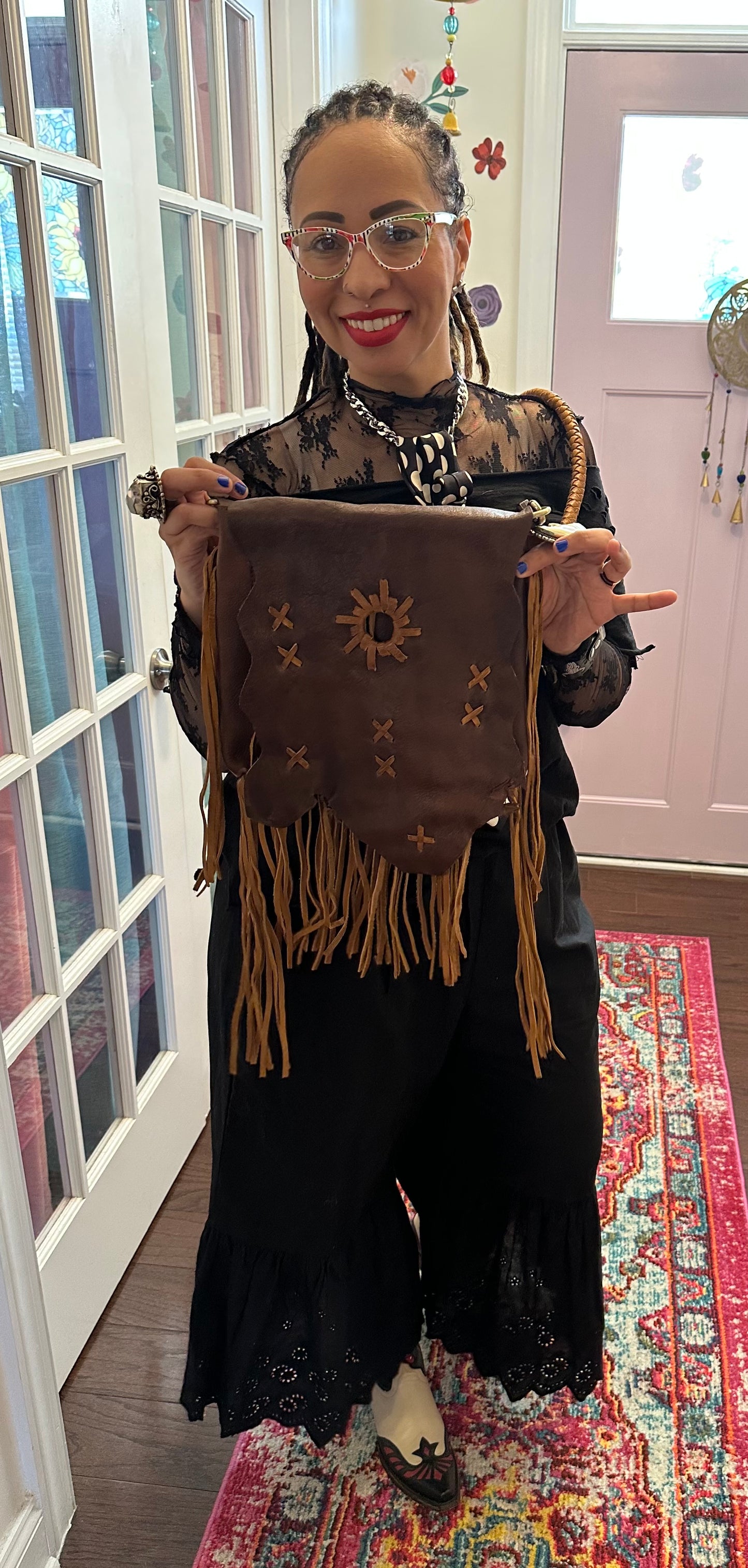 Gypsy Leather Fringe Bag