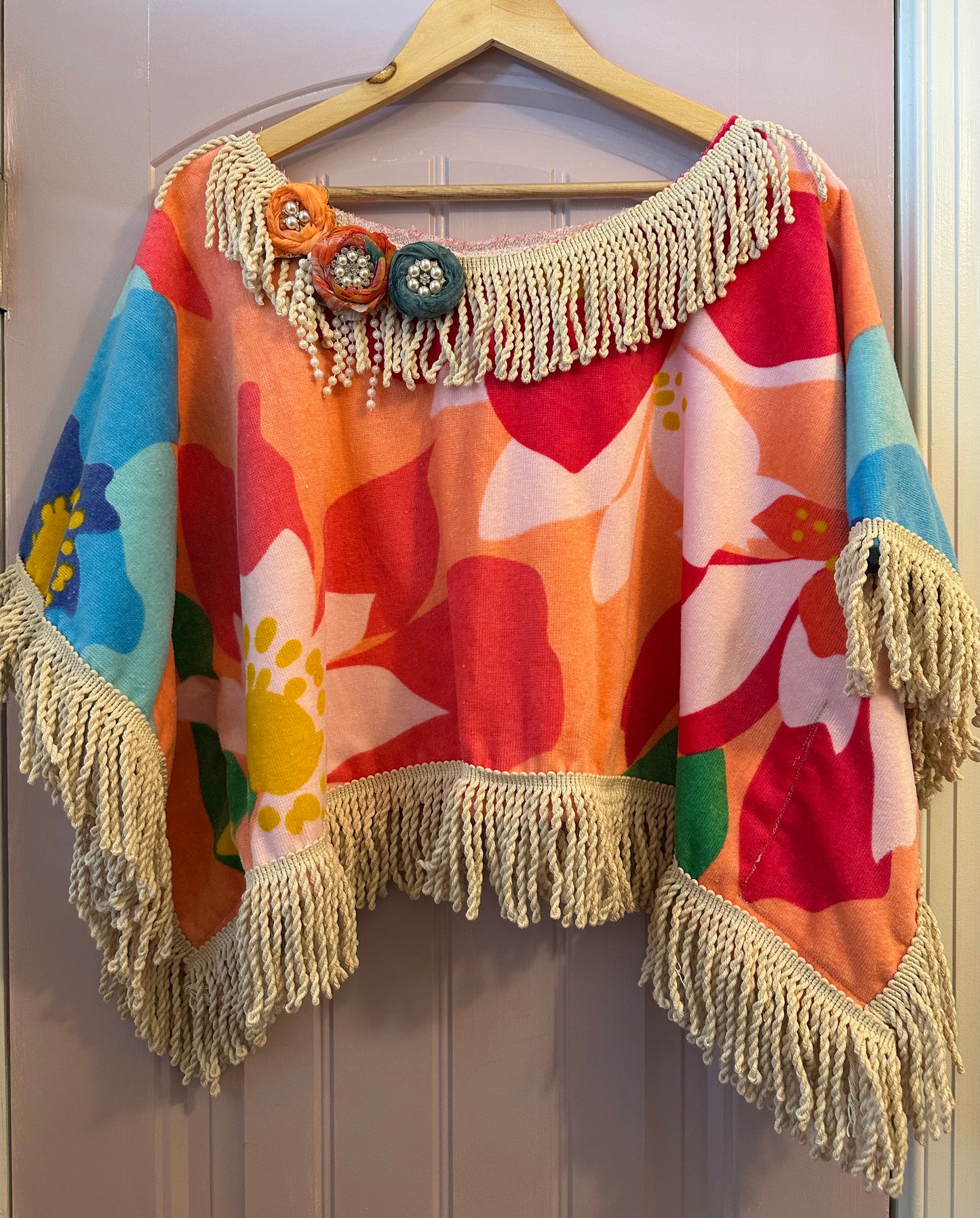 Boho Floral Towel Top