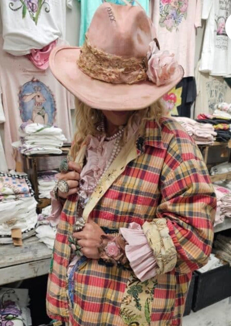 A Rare Bird Pink Lady Hat