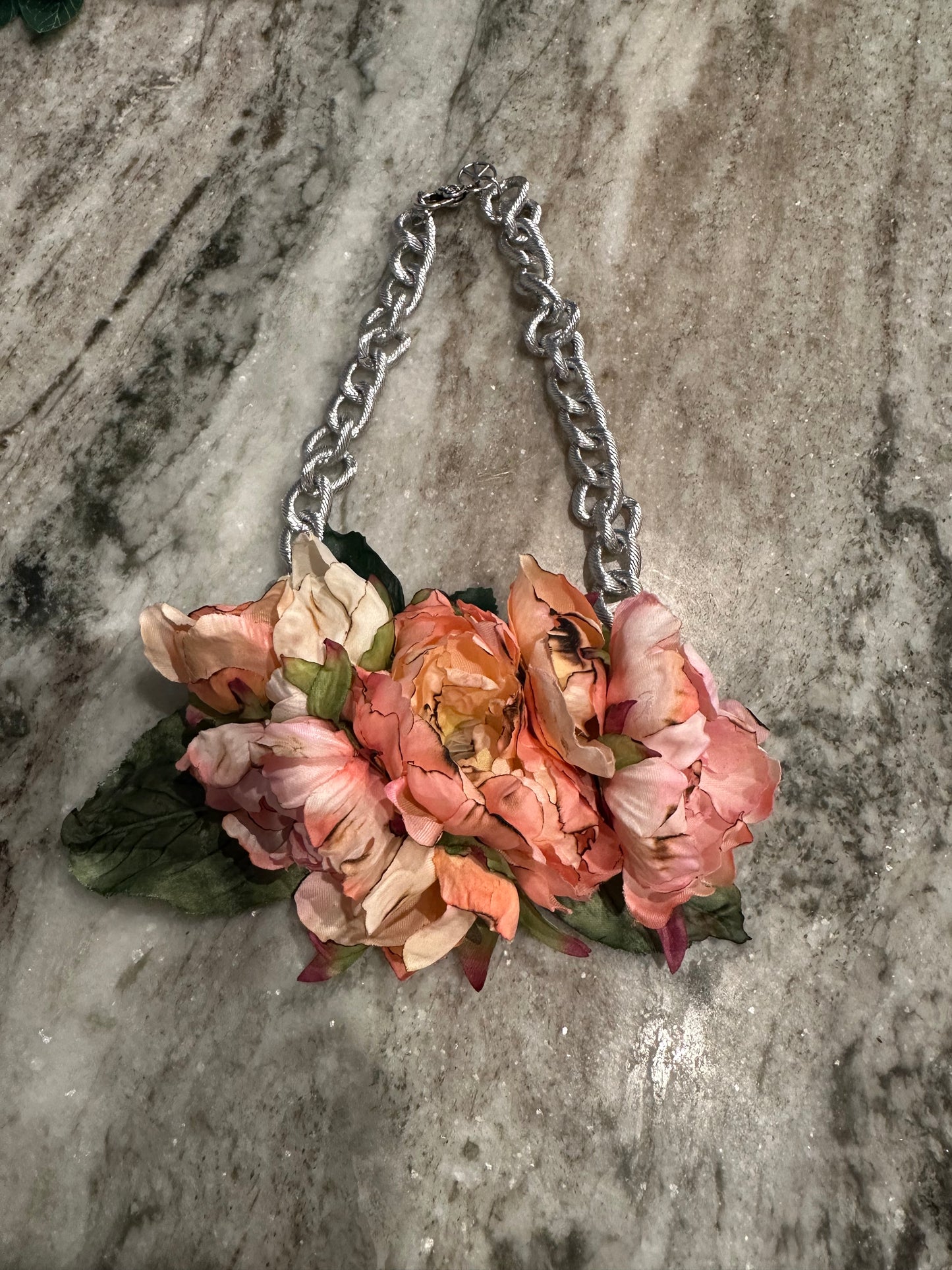 Beautiful floral necklace