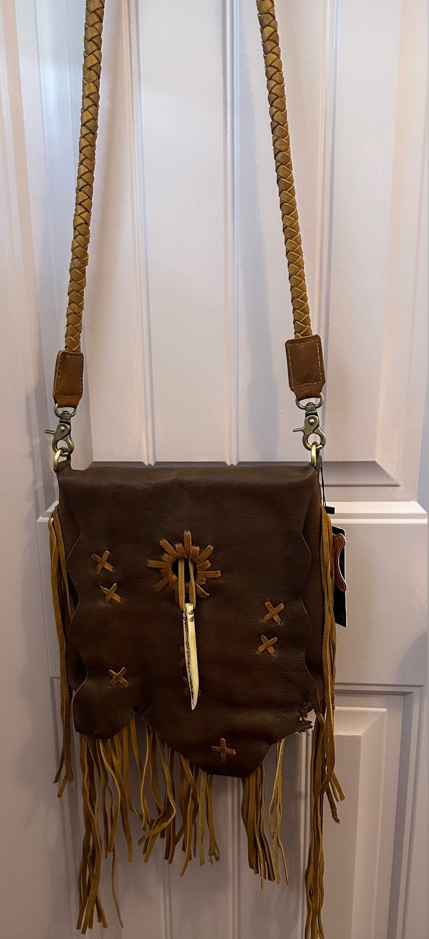 Gypsy Leather Fringe Bag