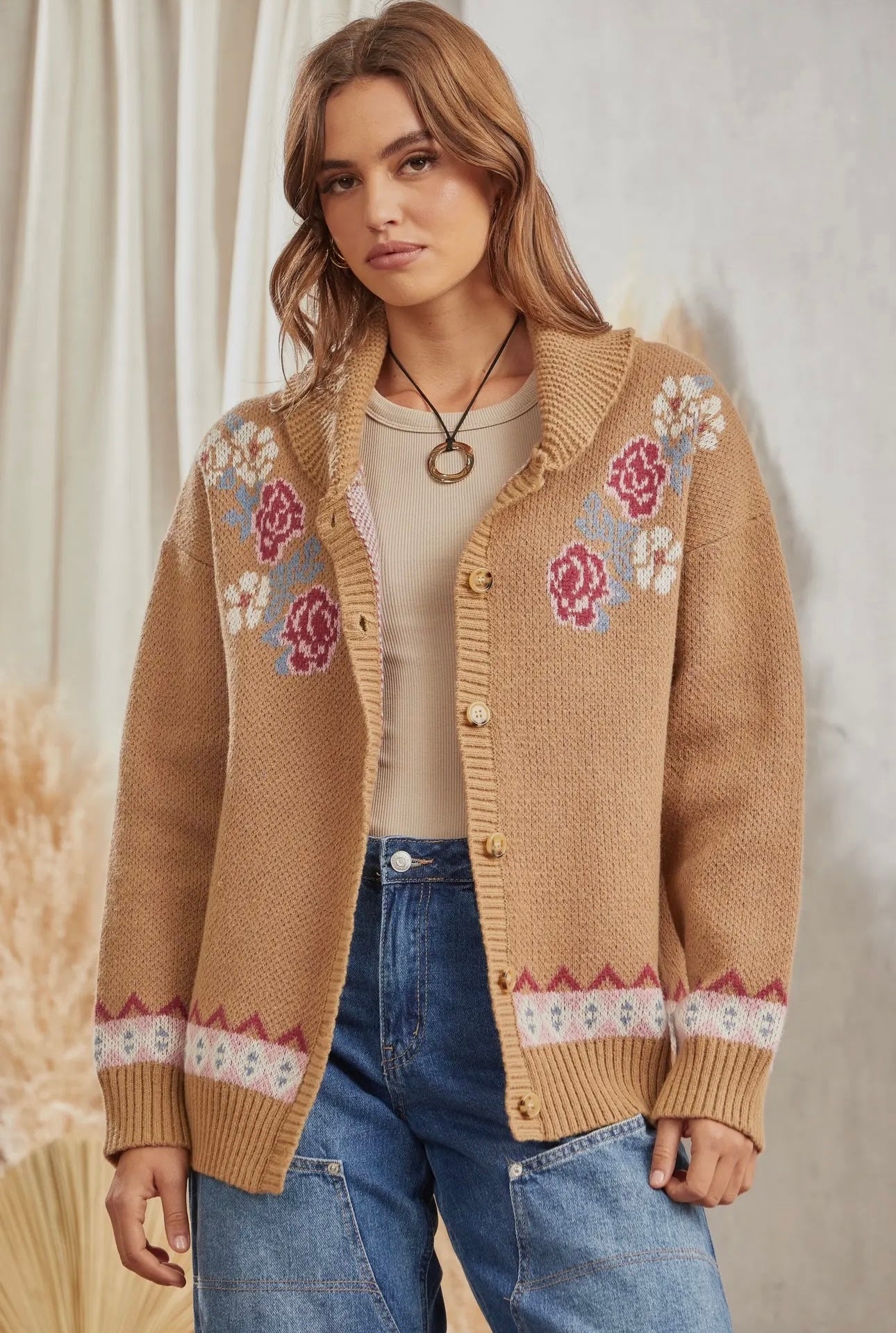 Boho Cárdigan sz L