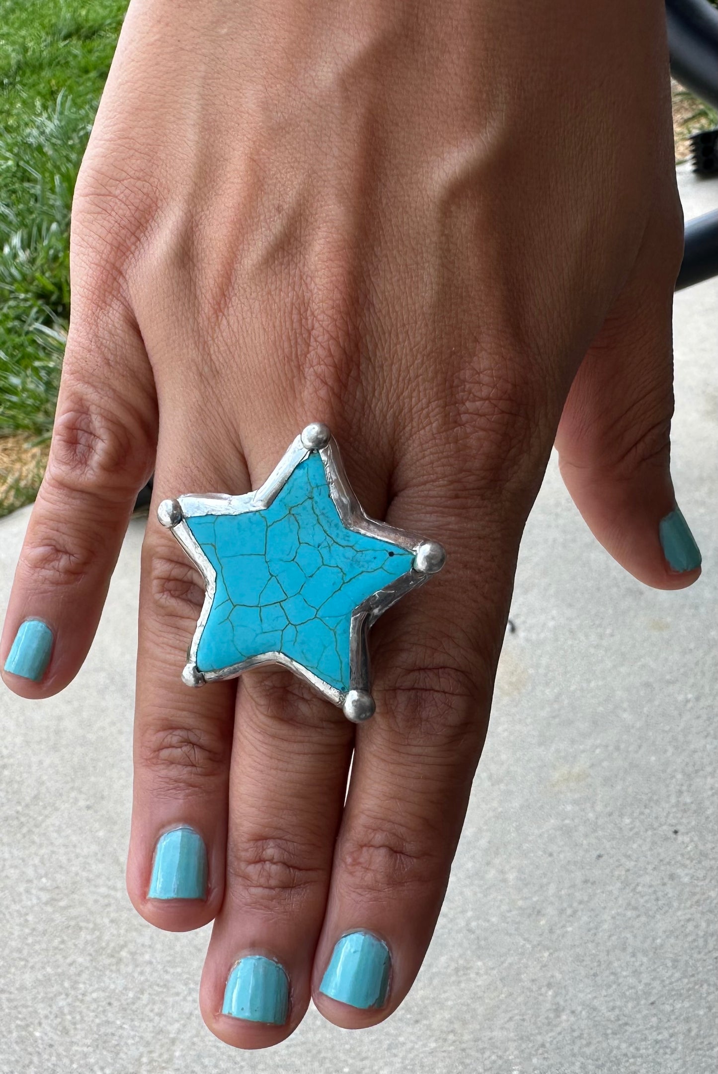Boho Star Ring