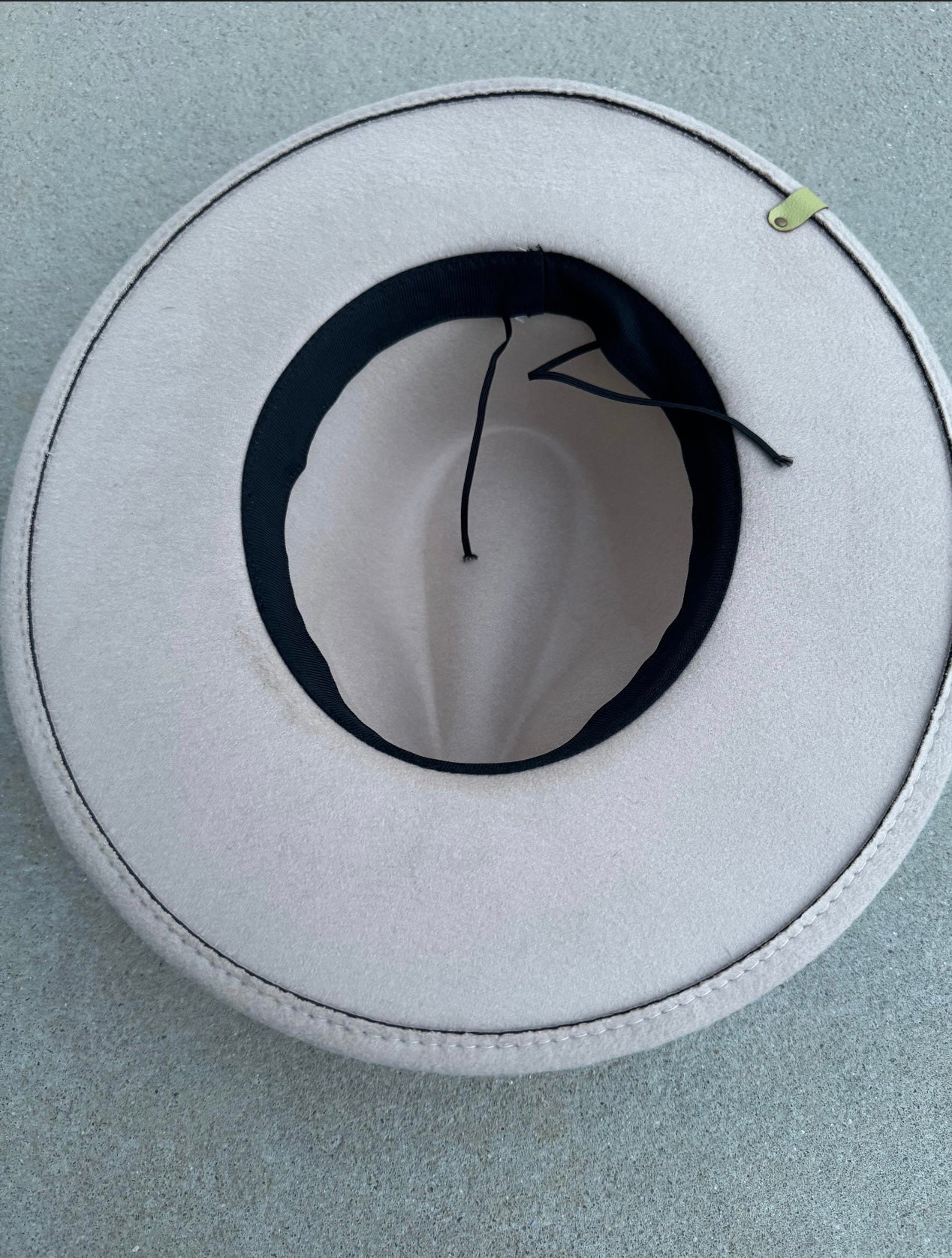 Boho hand painted hat