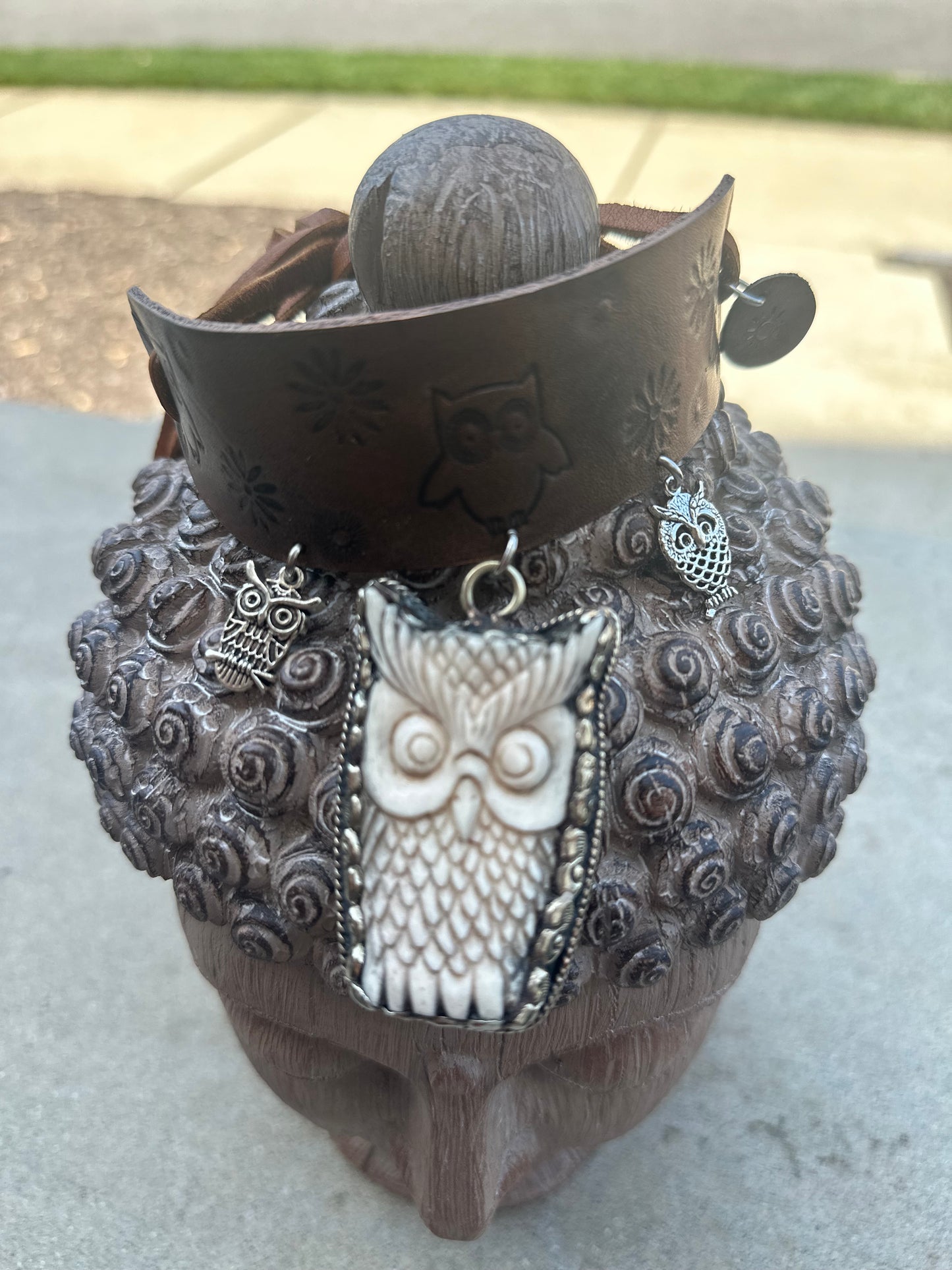 Boho Owl Rockstar Choker