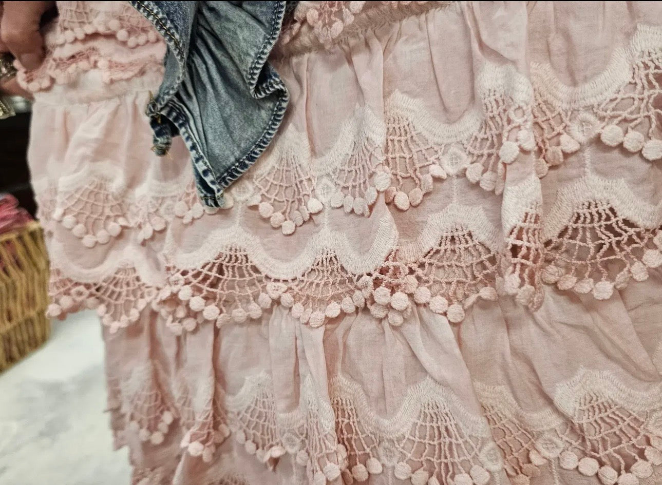 A rare bird slip dress pink s/m