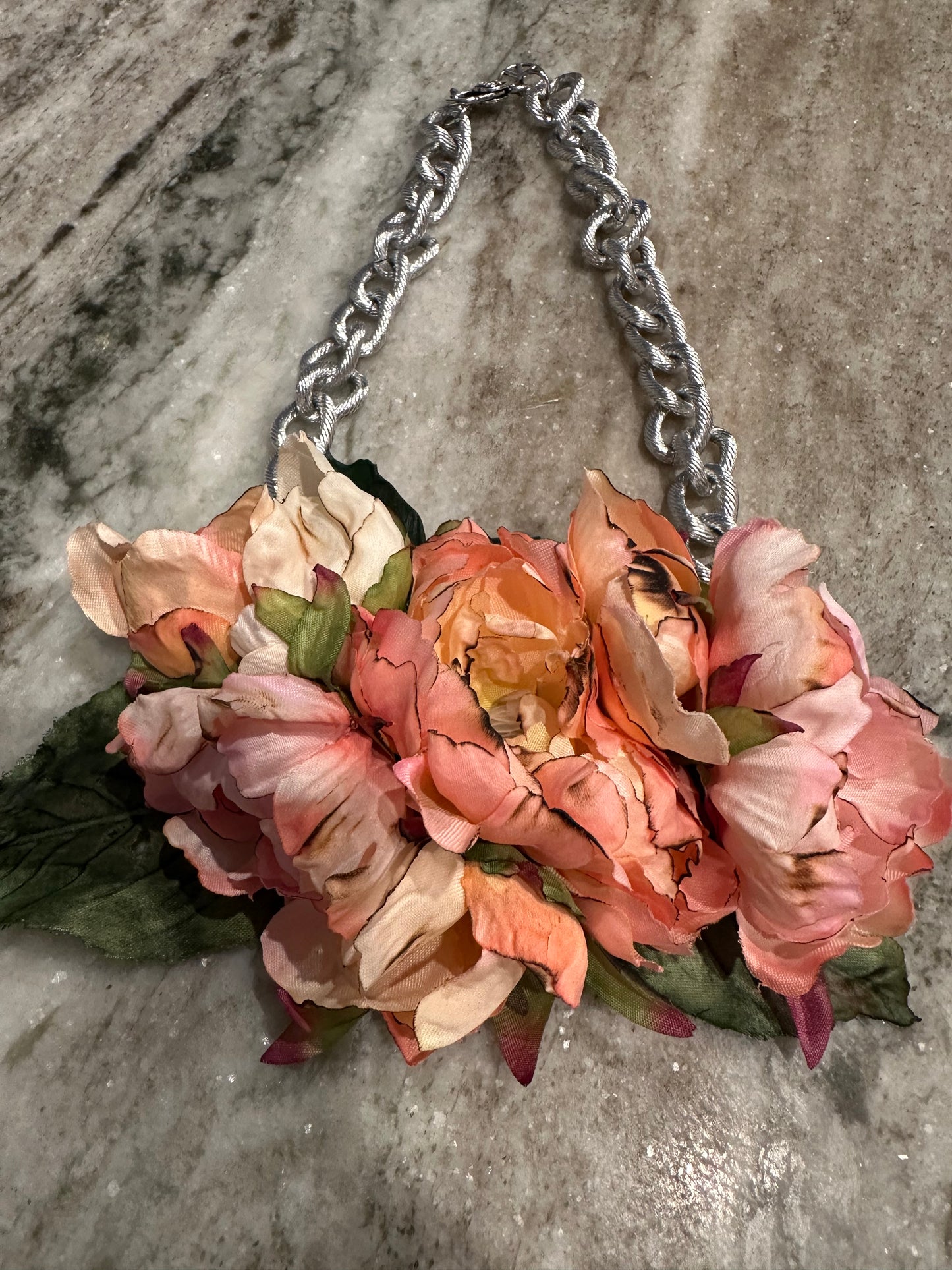 Beautiful floral necklace