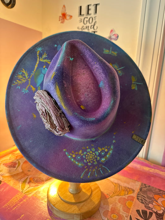 Hand painted Hat