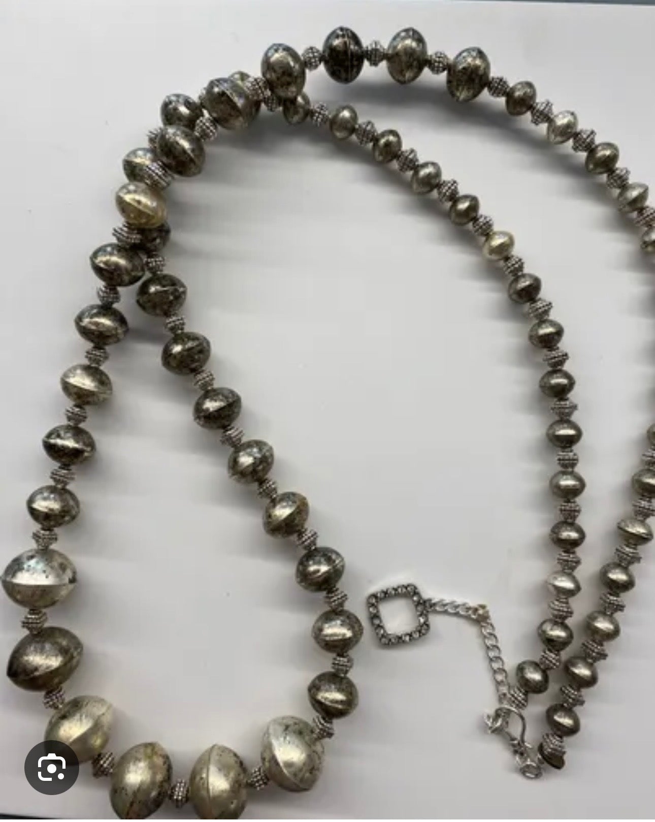 A Rare Bird Tibetan Bead Necklace