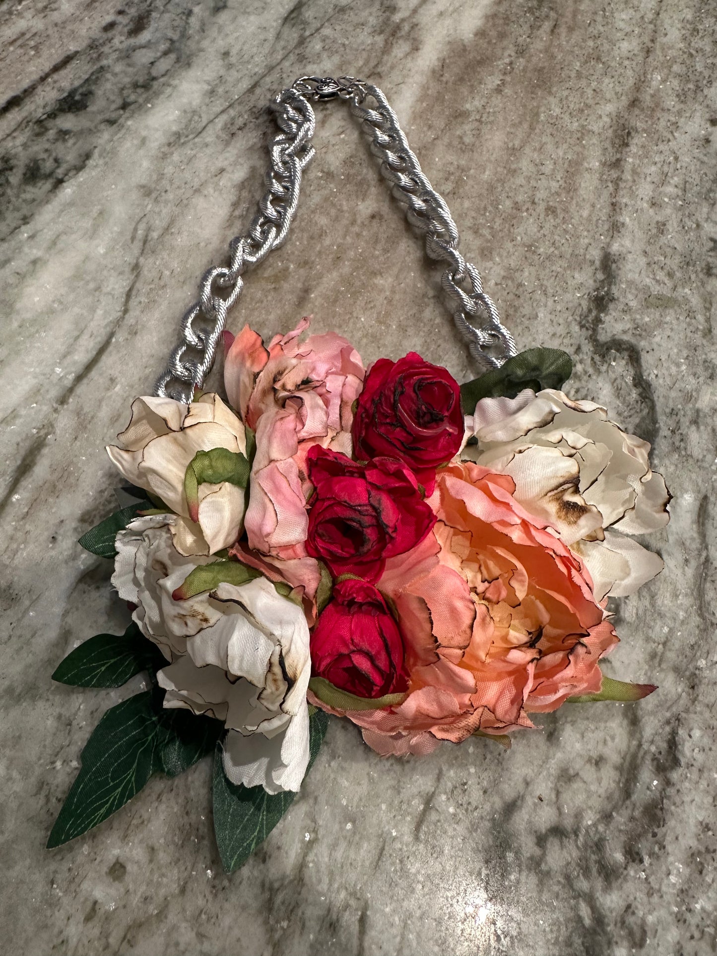 Beautiful floral necklace