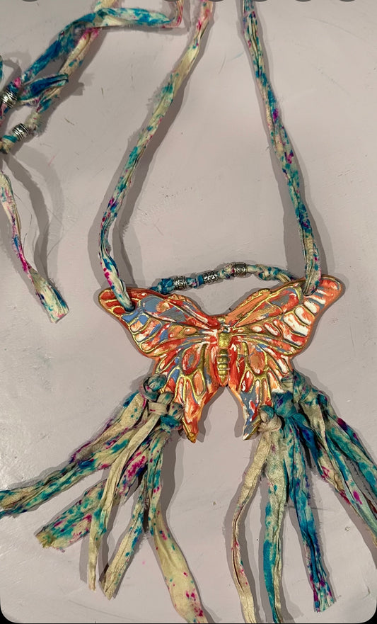 Boho Butterfly Necklace