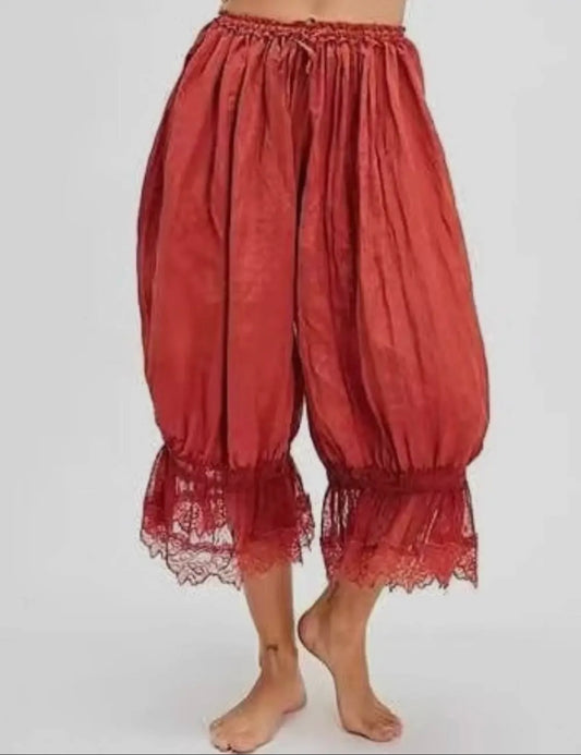 Boho Bloomers Rust Sz L