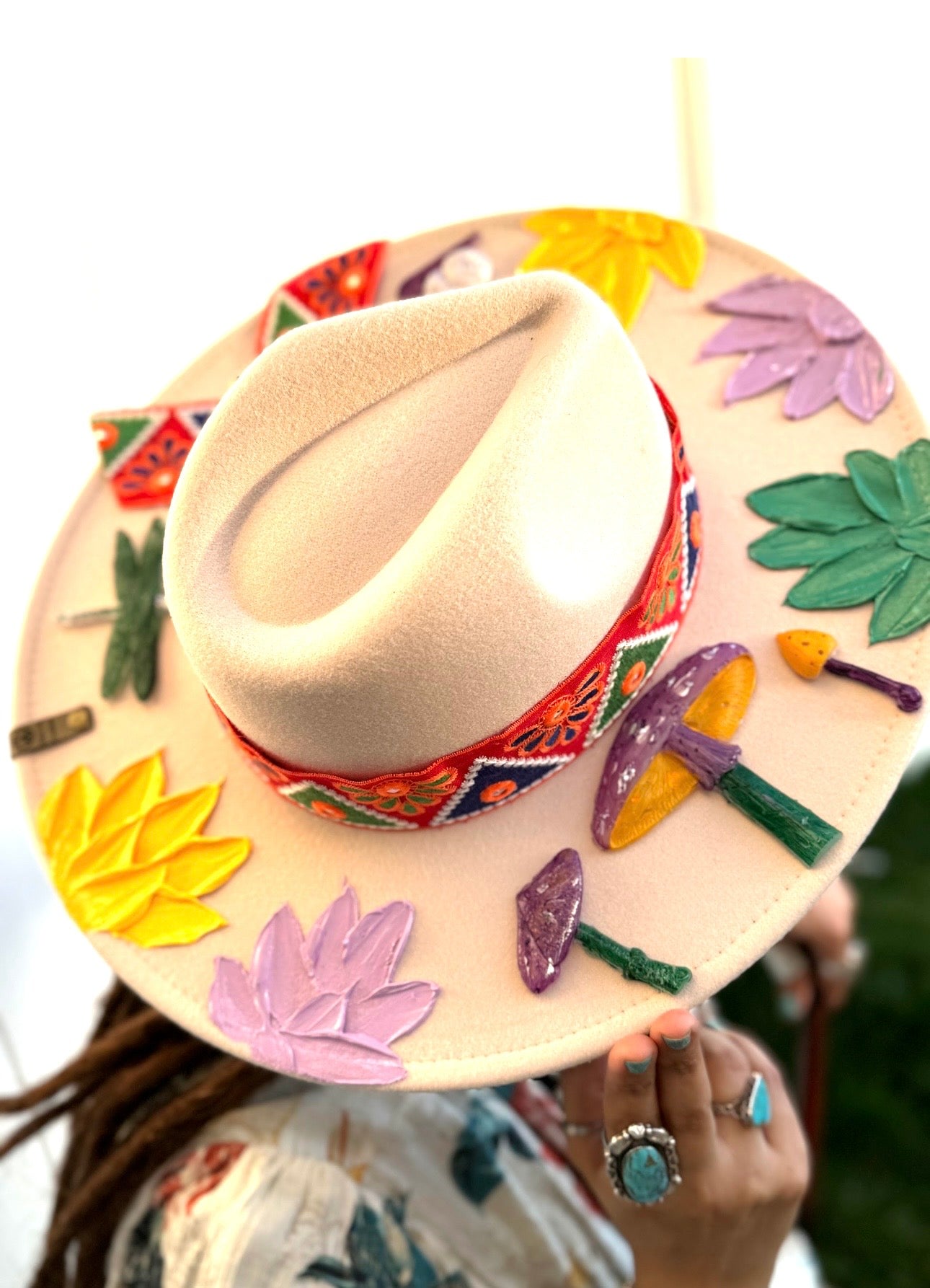Hand Painted Hat