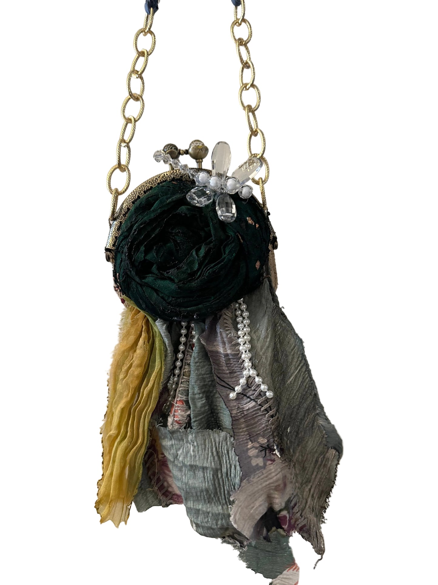 Handmade coin purse necklace