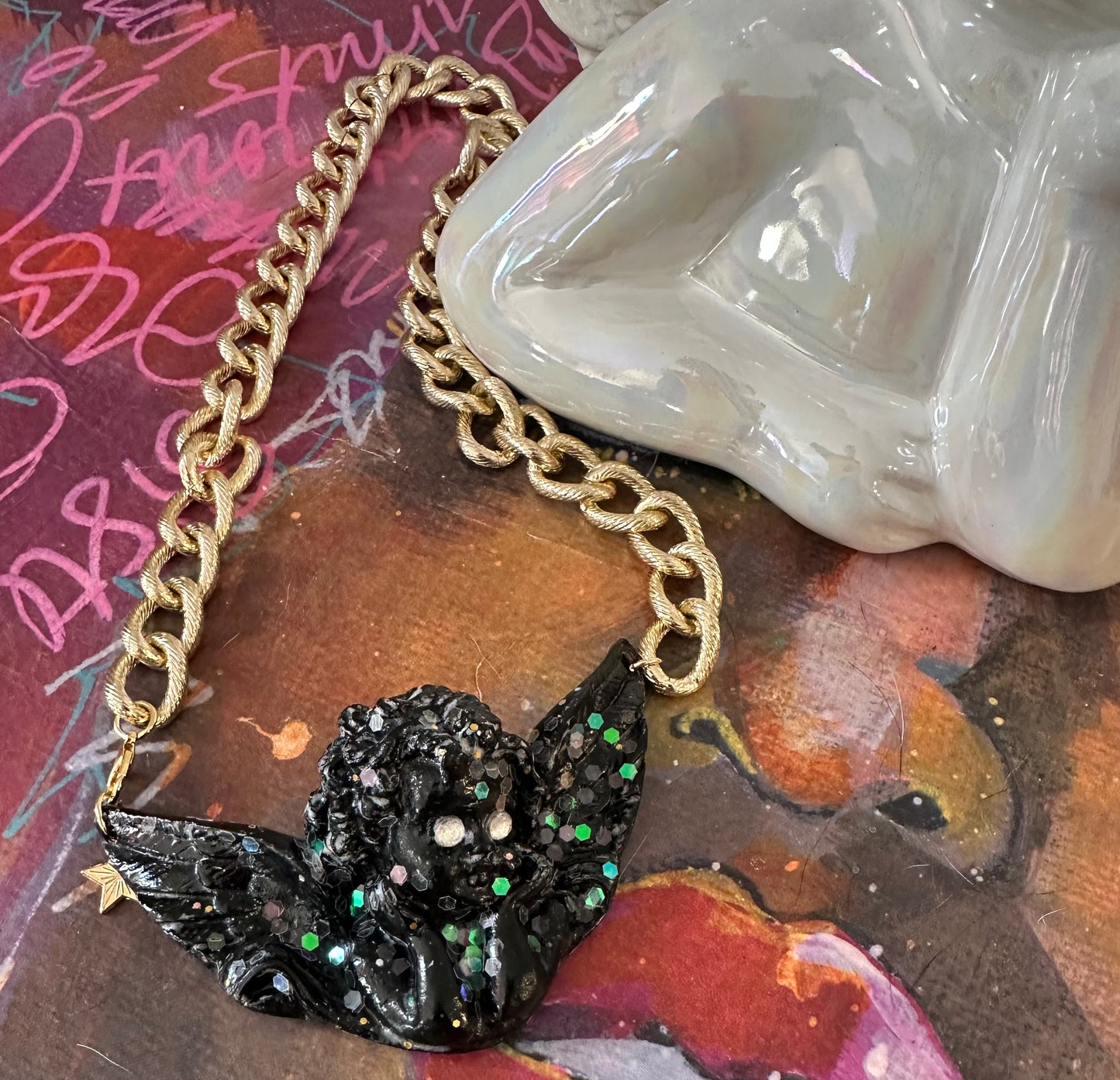 Chilly Cherub Necklace