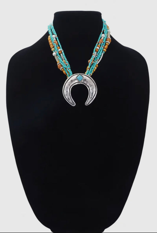Beaded Navajo Necklace