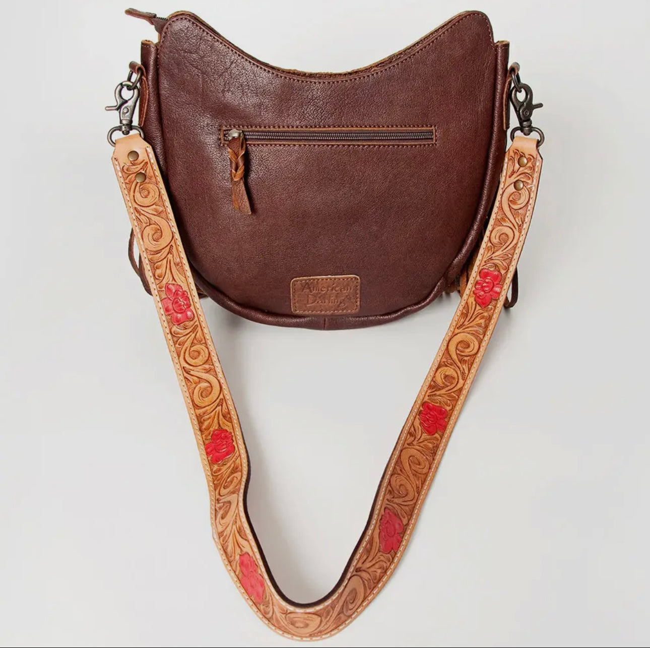 Boho Leather Fringe Bag